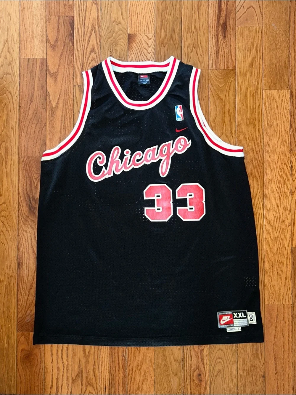 Scottie Pippen Chicago Bulls Nike Vintage Jersey Size 2XL